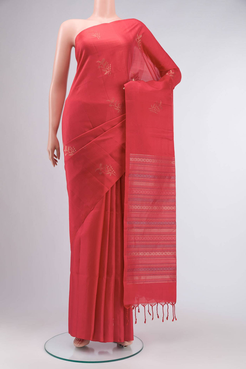 Red Soft Silk Saree