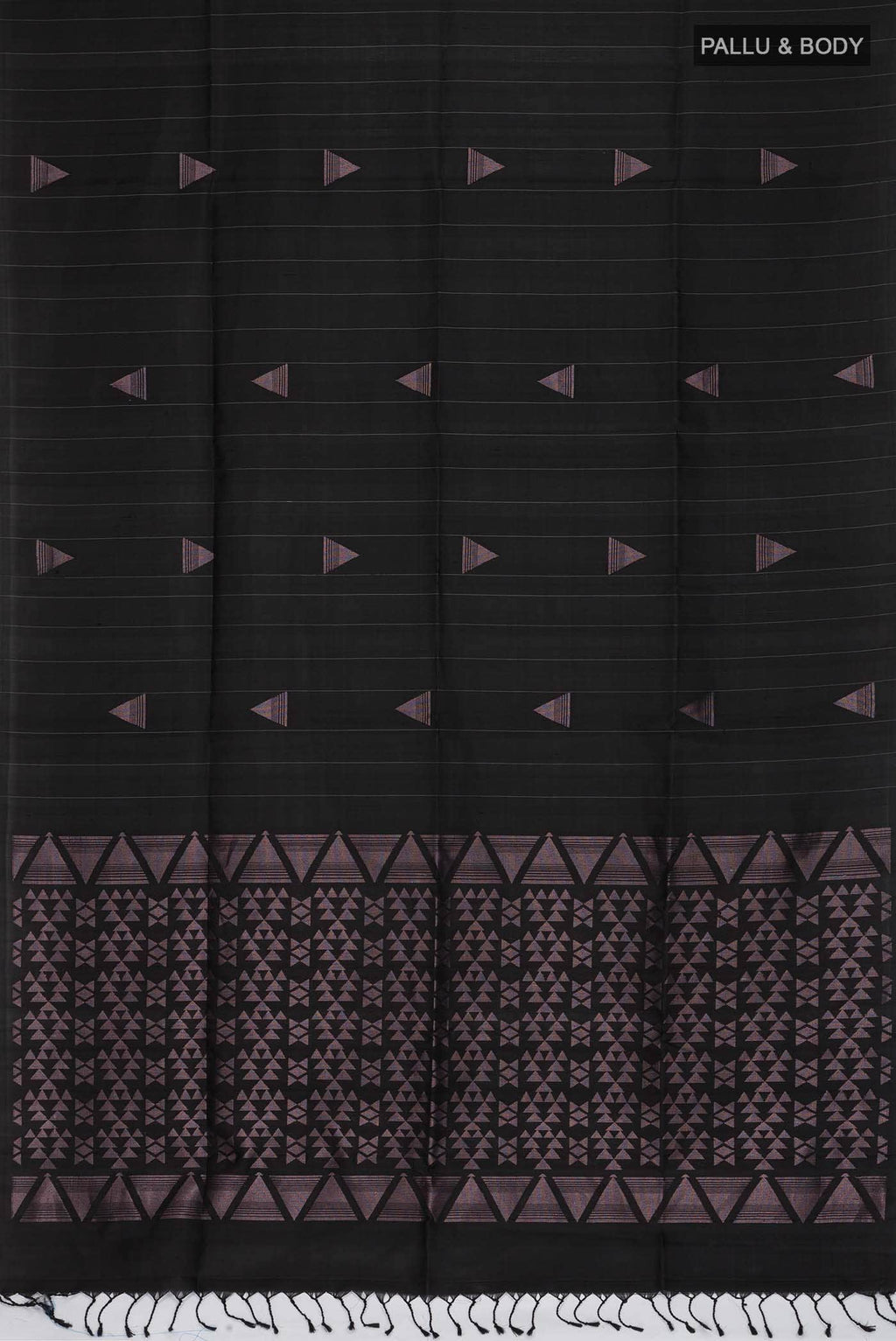 Black Soft Silk Saree