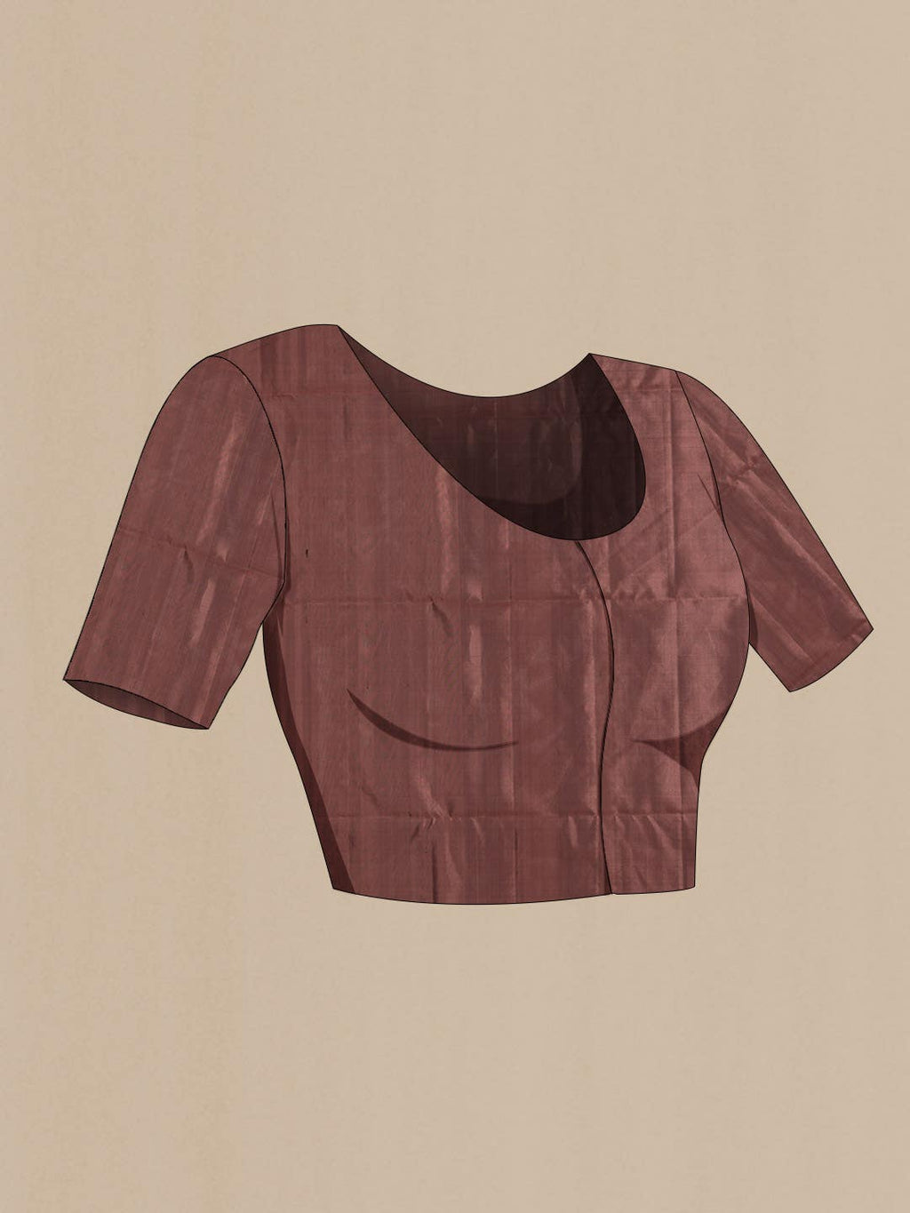 Brown Soft Silk Saree