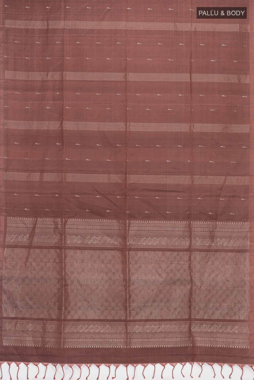 Brown Soft Silk Saree