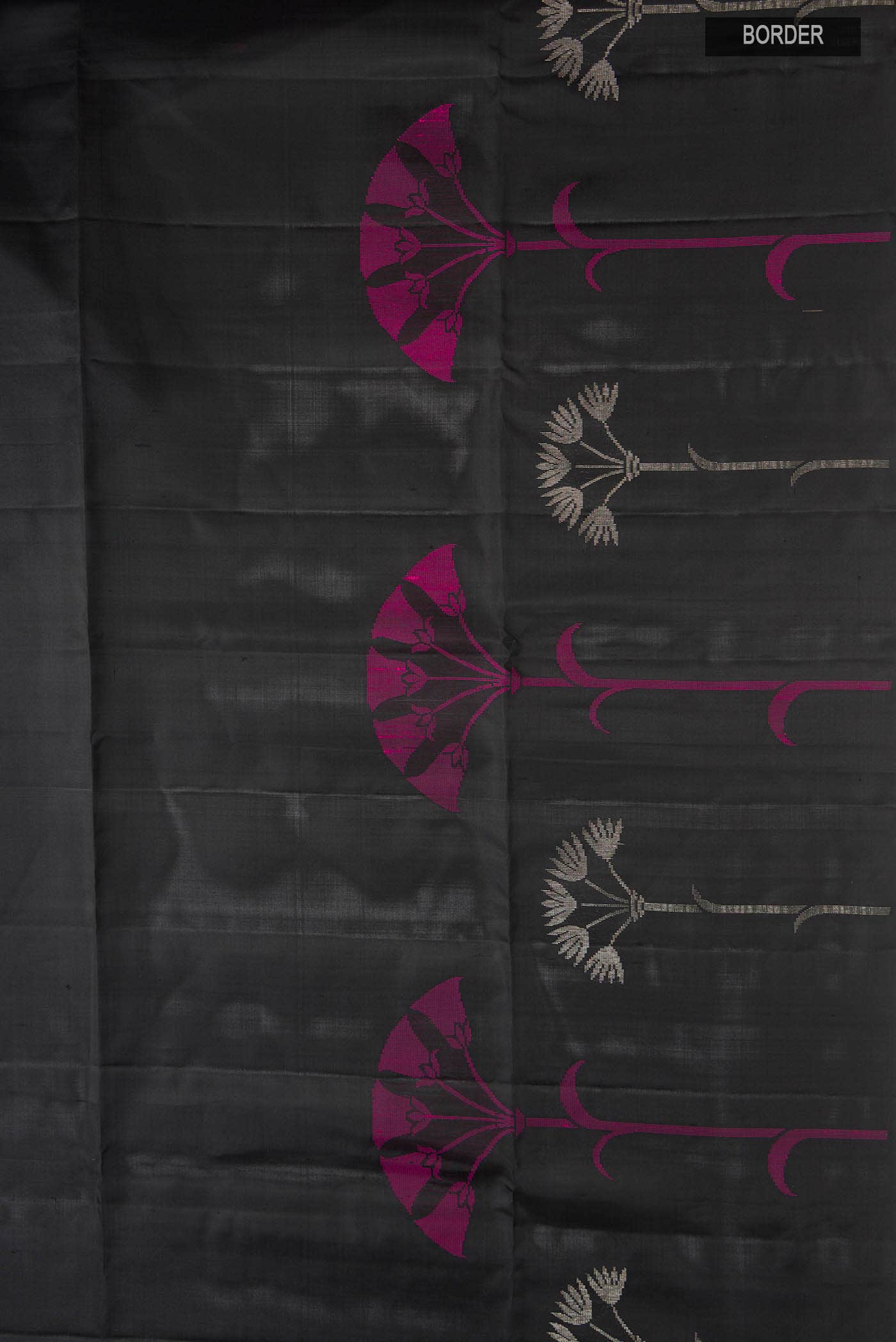 Black Soft Silk Saree