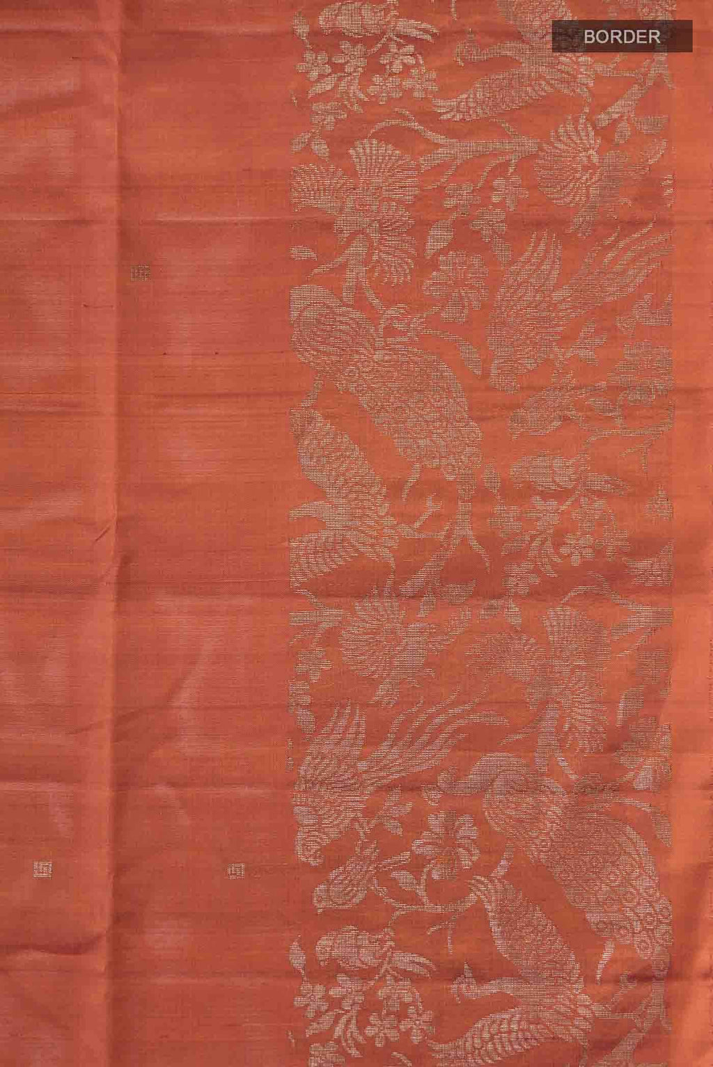 Rust Soft Silk Saree