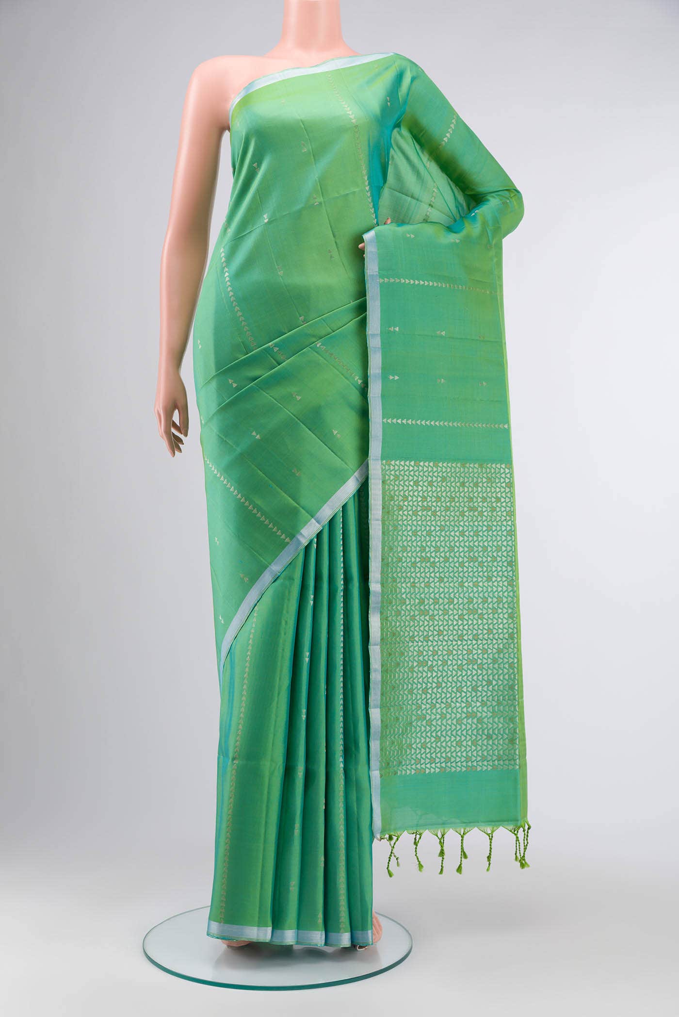 Green Soft Silk Saree