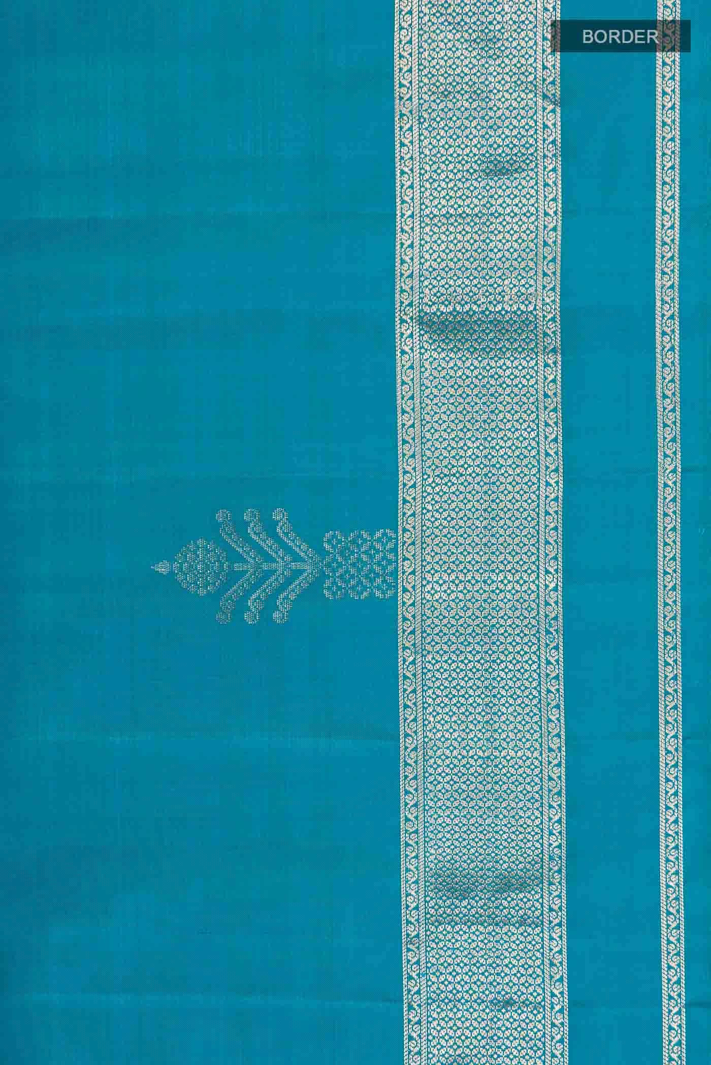 Blue Soft Silk Saree