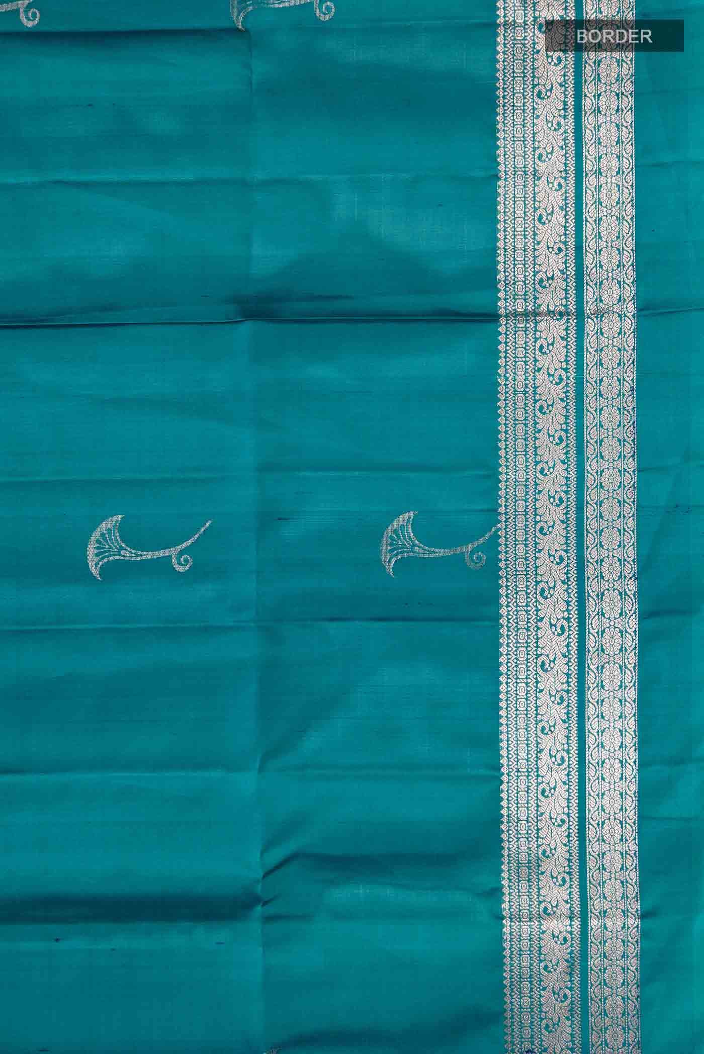 Blue Soft Silk Saree