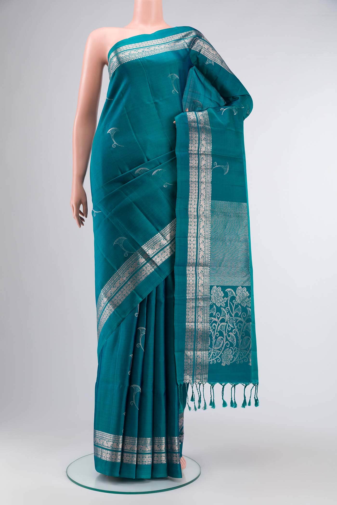 Blue Soft Silk Saree