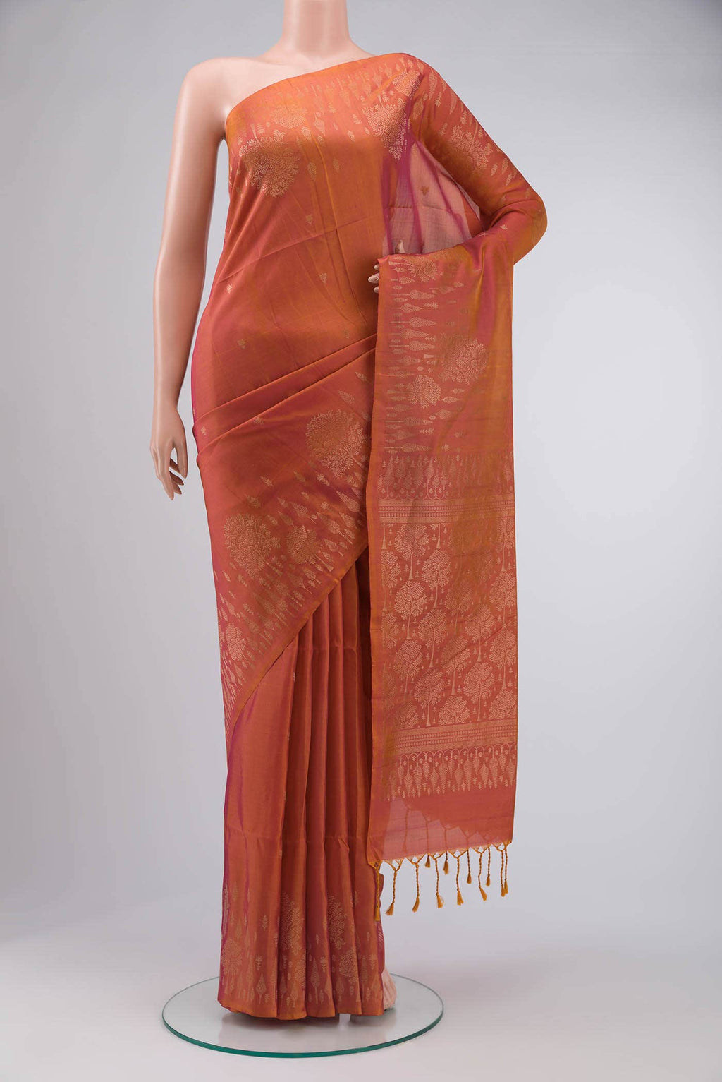 Pink Soft Silk Saree