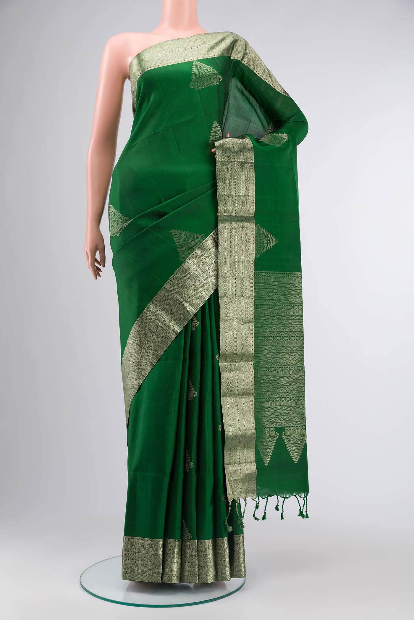 Green Soft Silk Saree