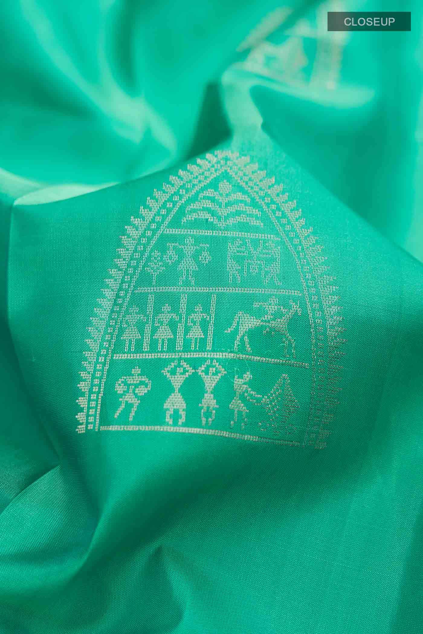 Green Soft Silk Saree