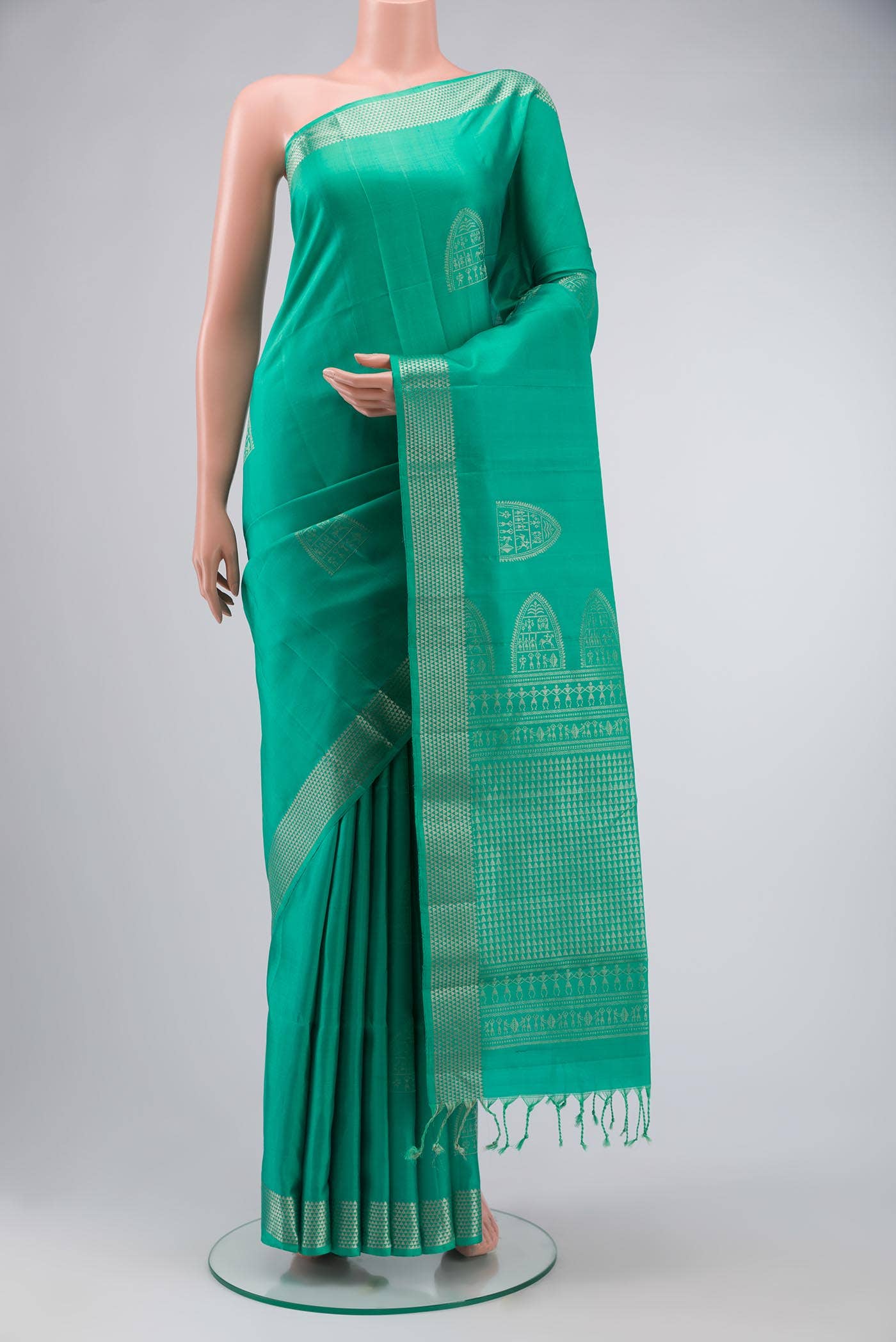 Green Soft Silk Saree