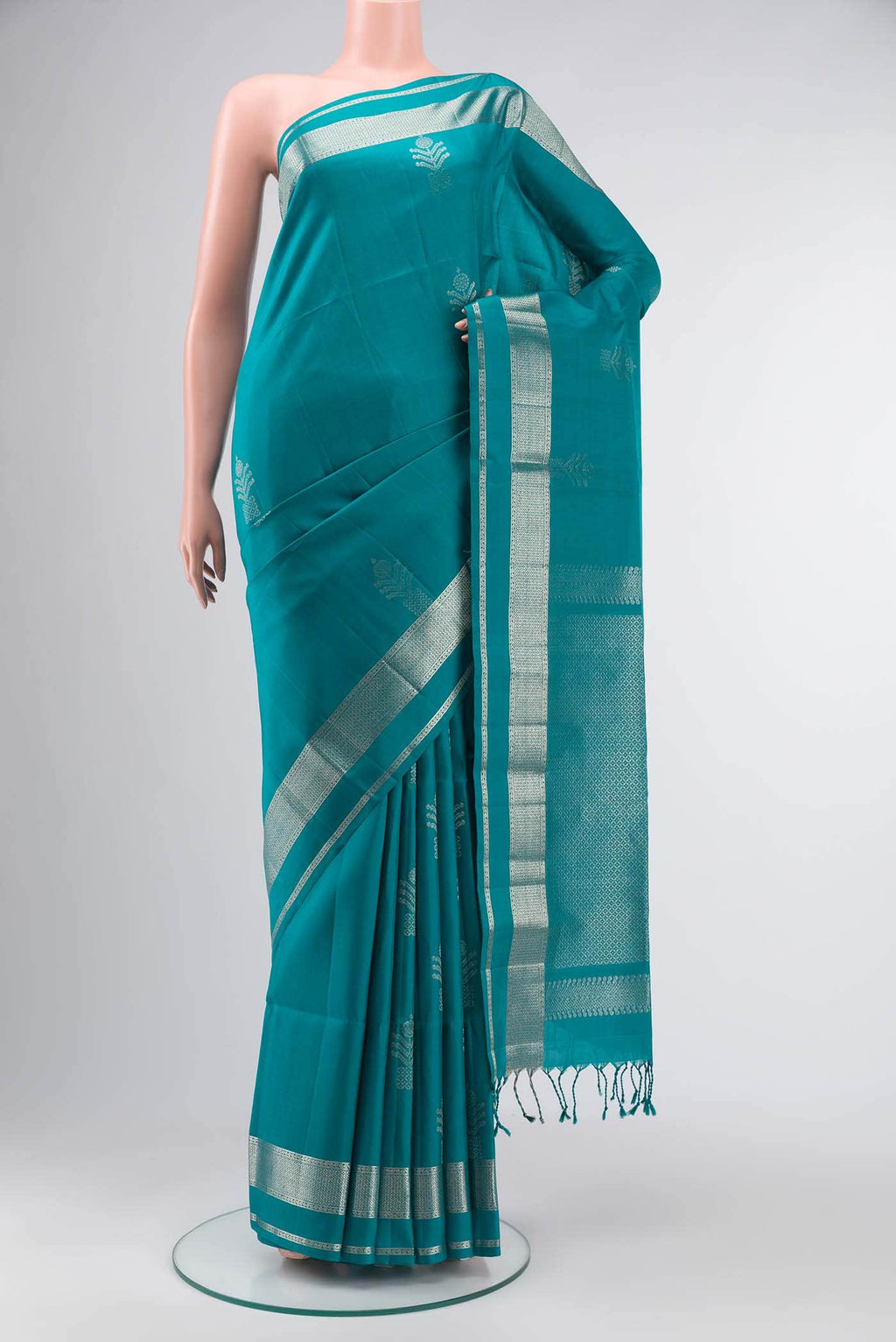 Blue Soft Silk Saree