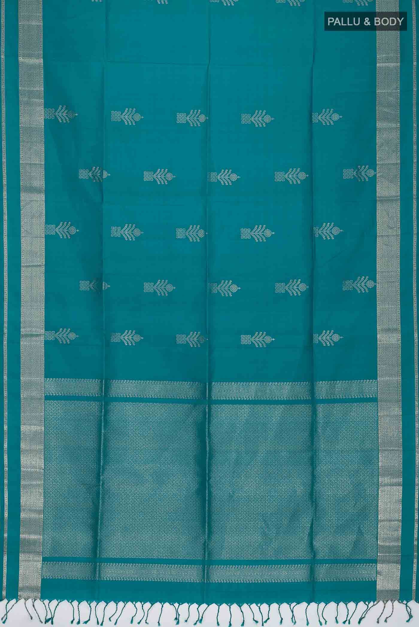 Blue Soft Silk Saree