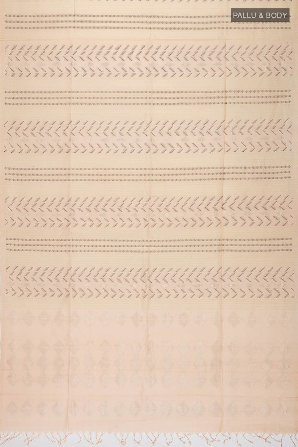 Beige Soft Silk Saree