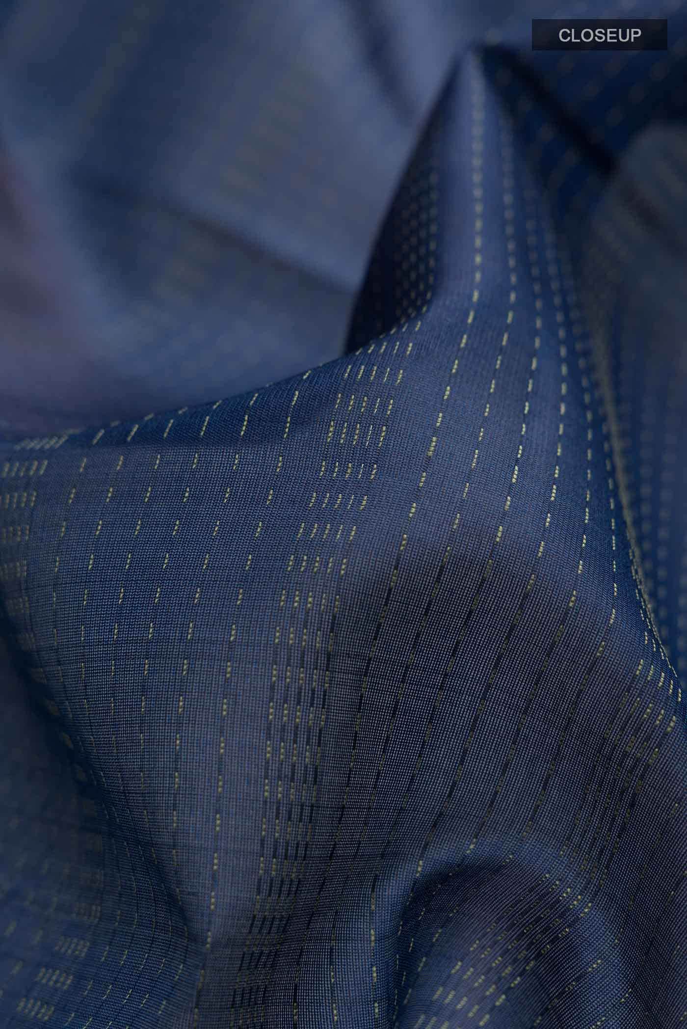 Blue Soft Silk Saree