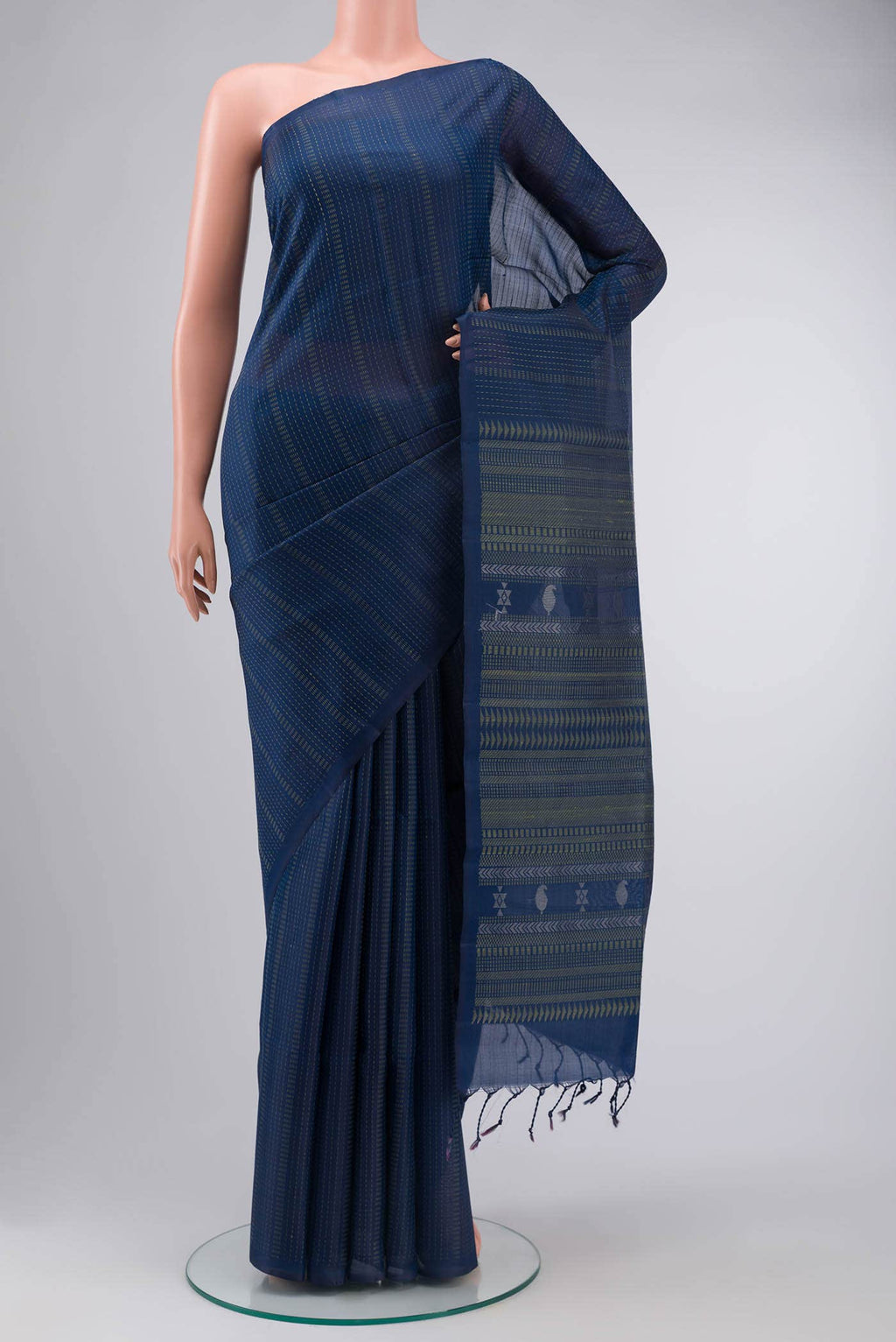 Blue Soft Silk Saree