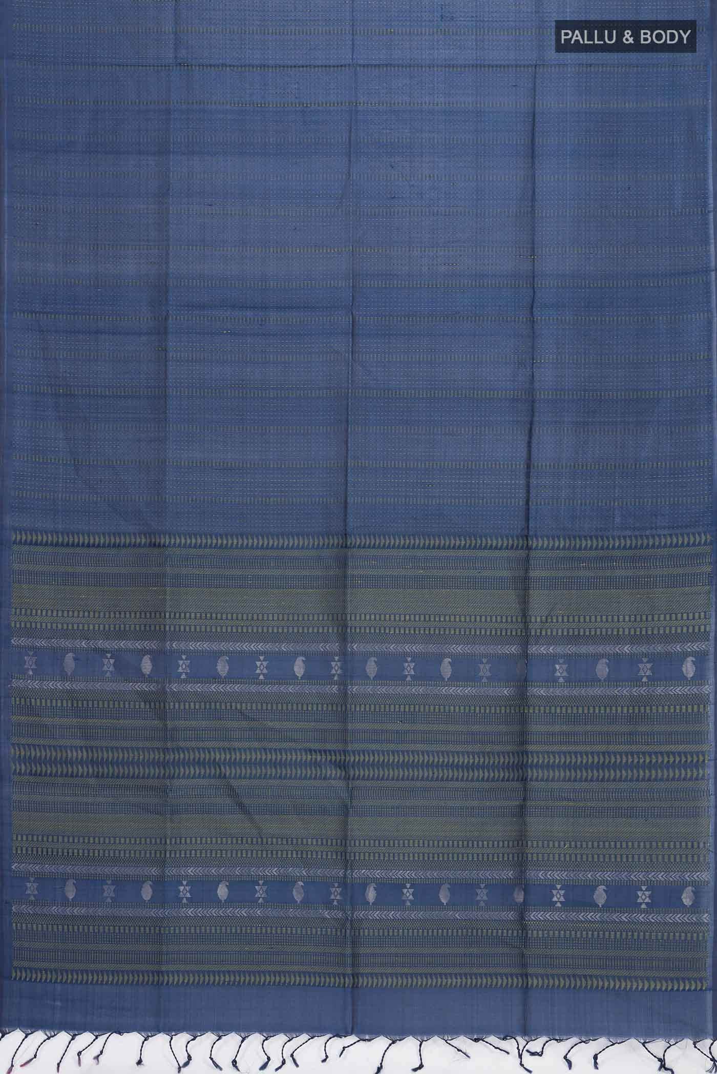 Blue Soft Silk Saree