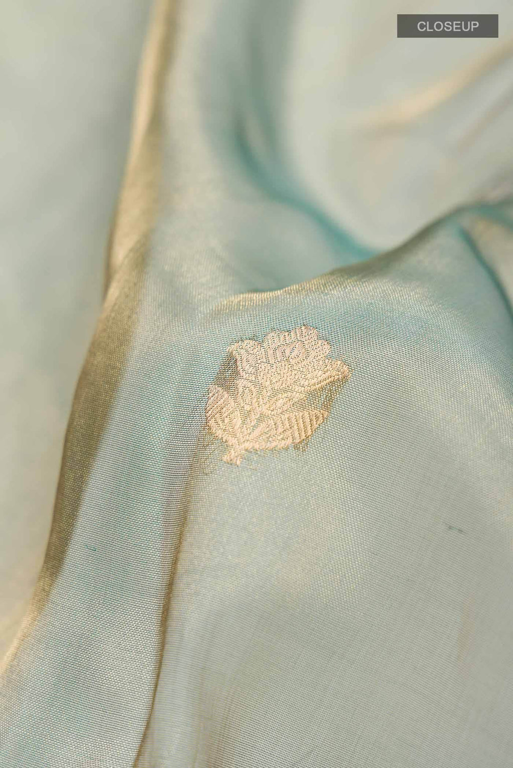 Green Organza Silk Saree