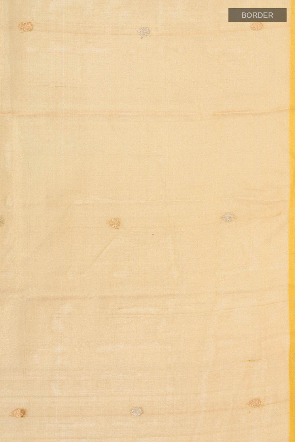 Yellow Organza Silk Saree