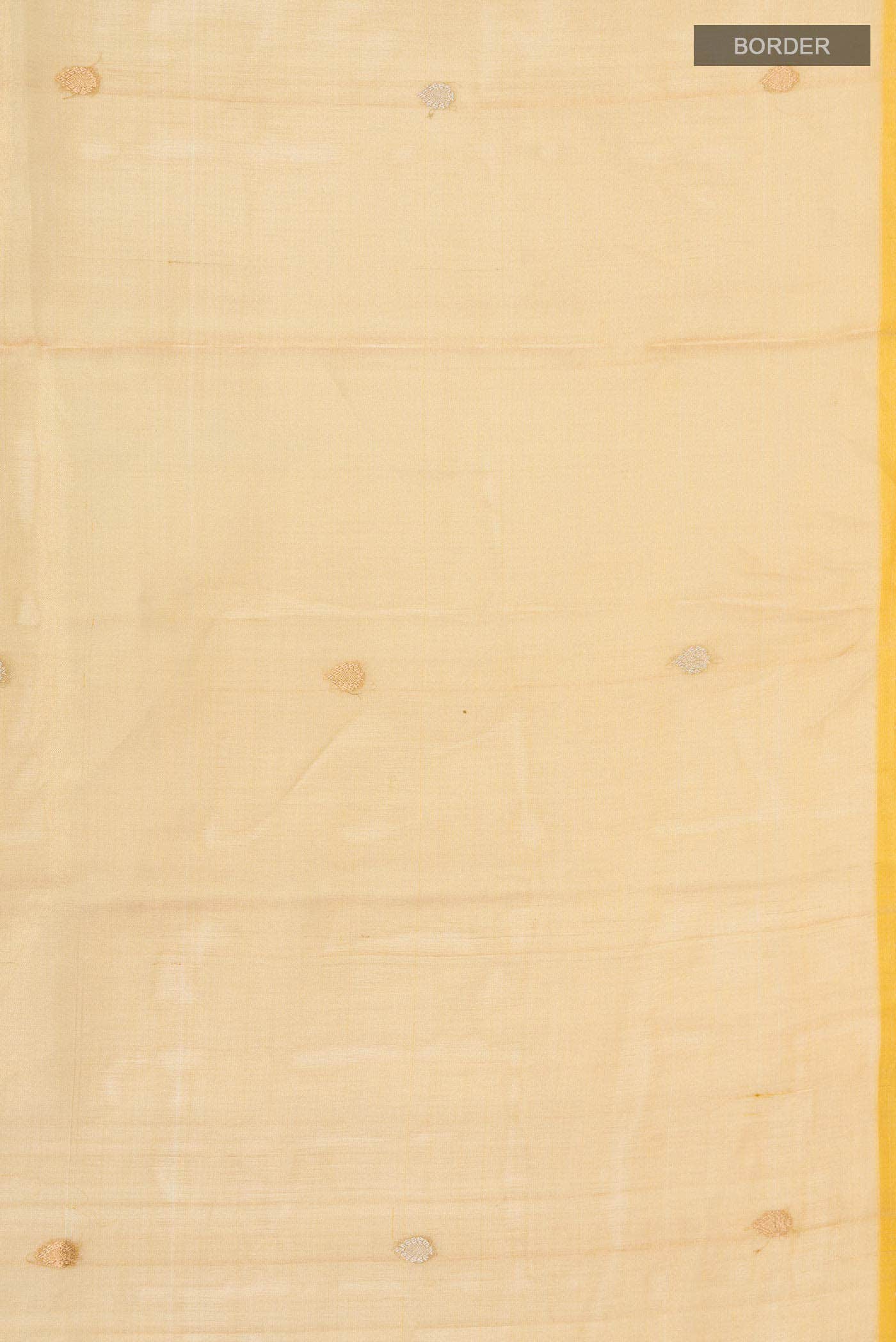 Yellow Organza Silk Saree