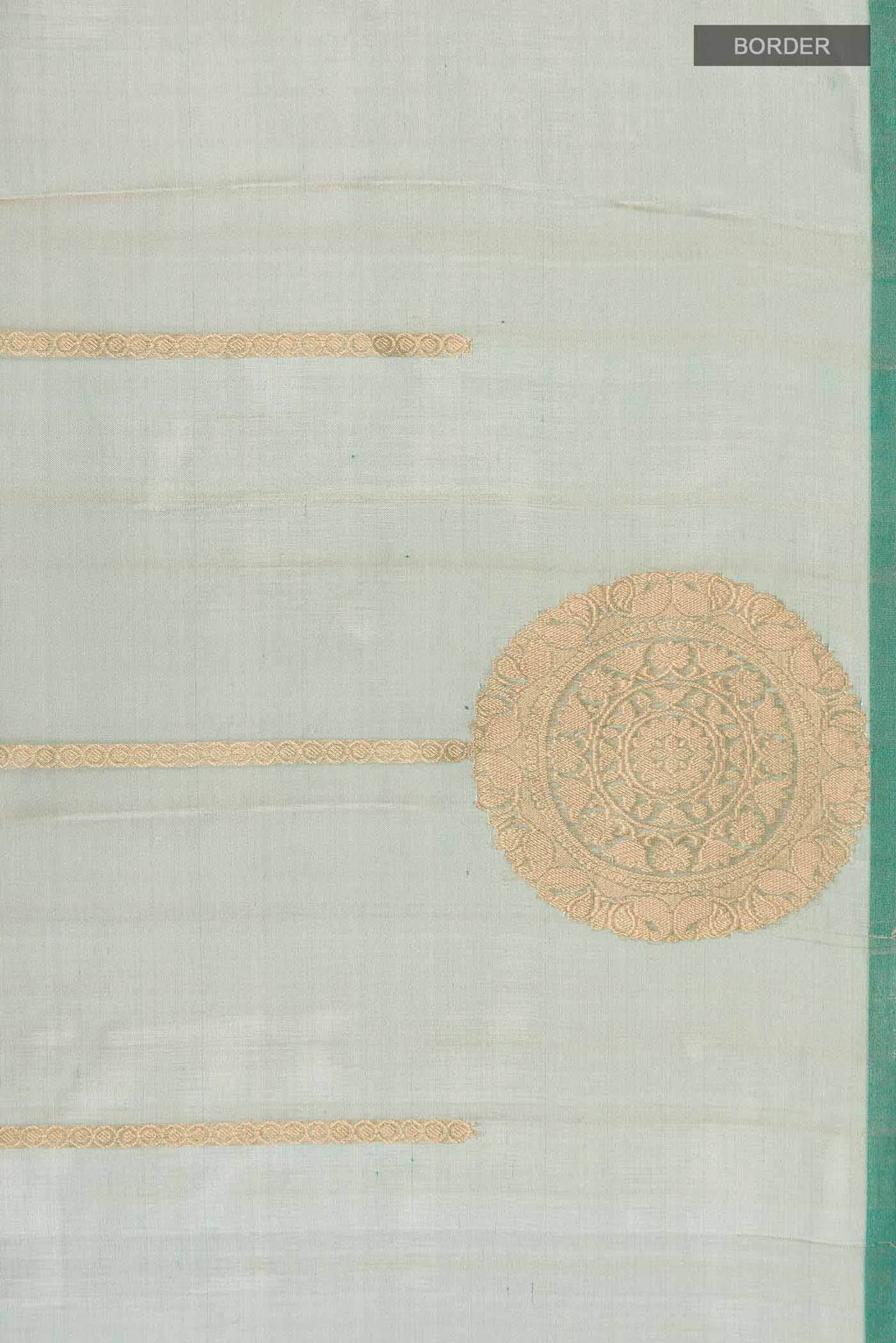 Green Organza Silk Saree