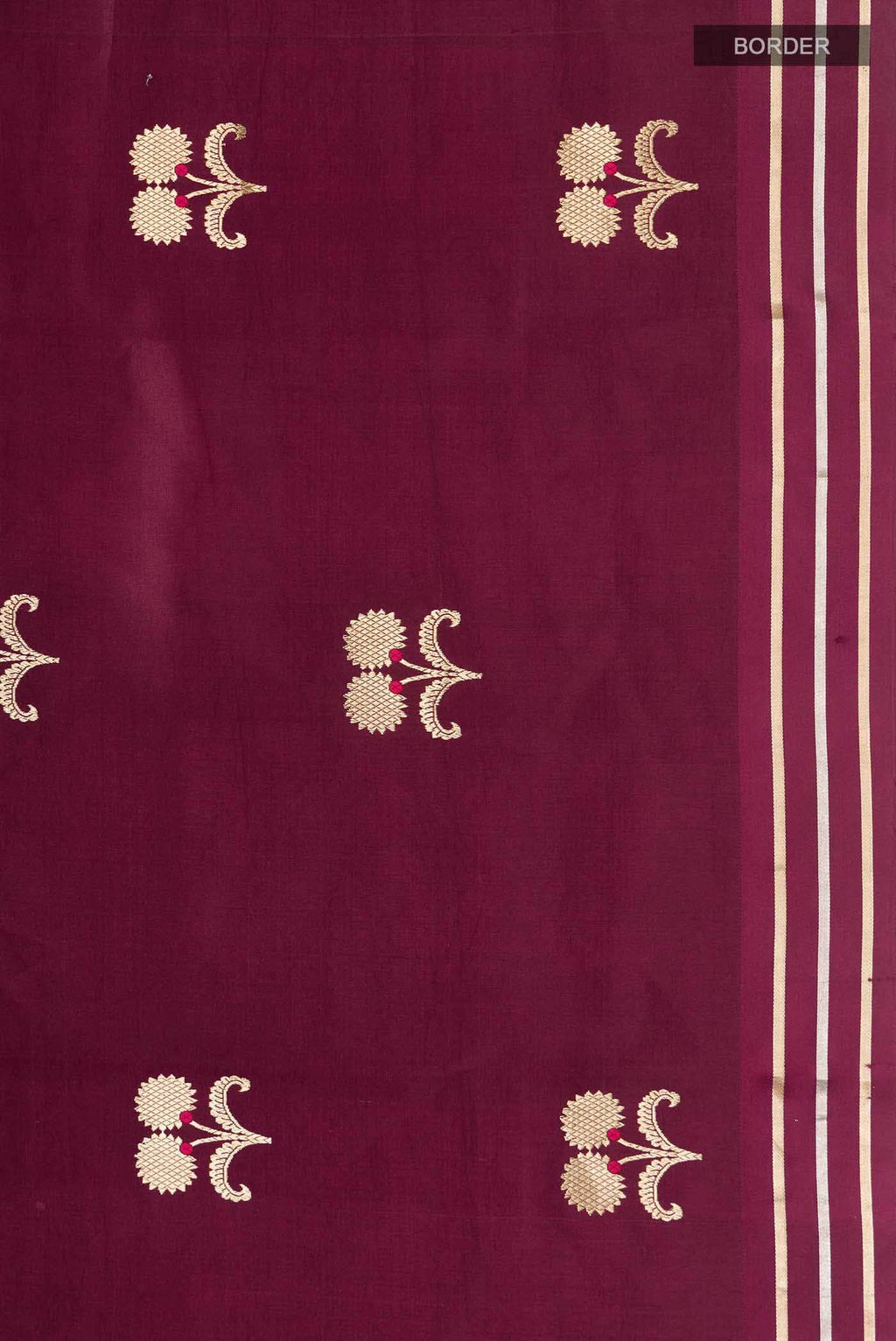 Brown Banarasi Katan Silk Saree