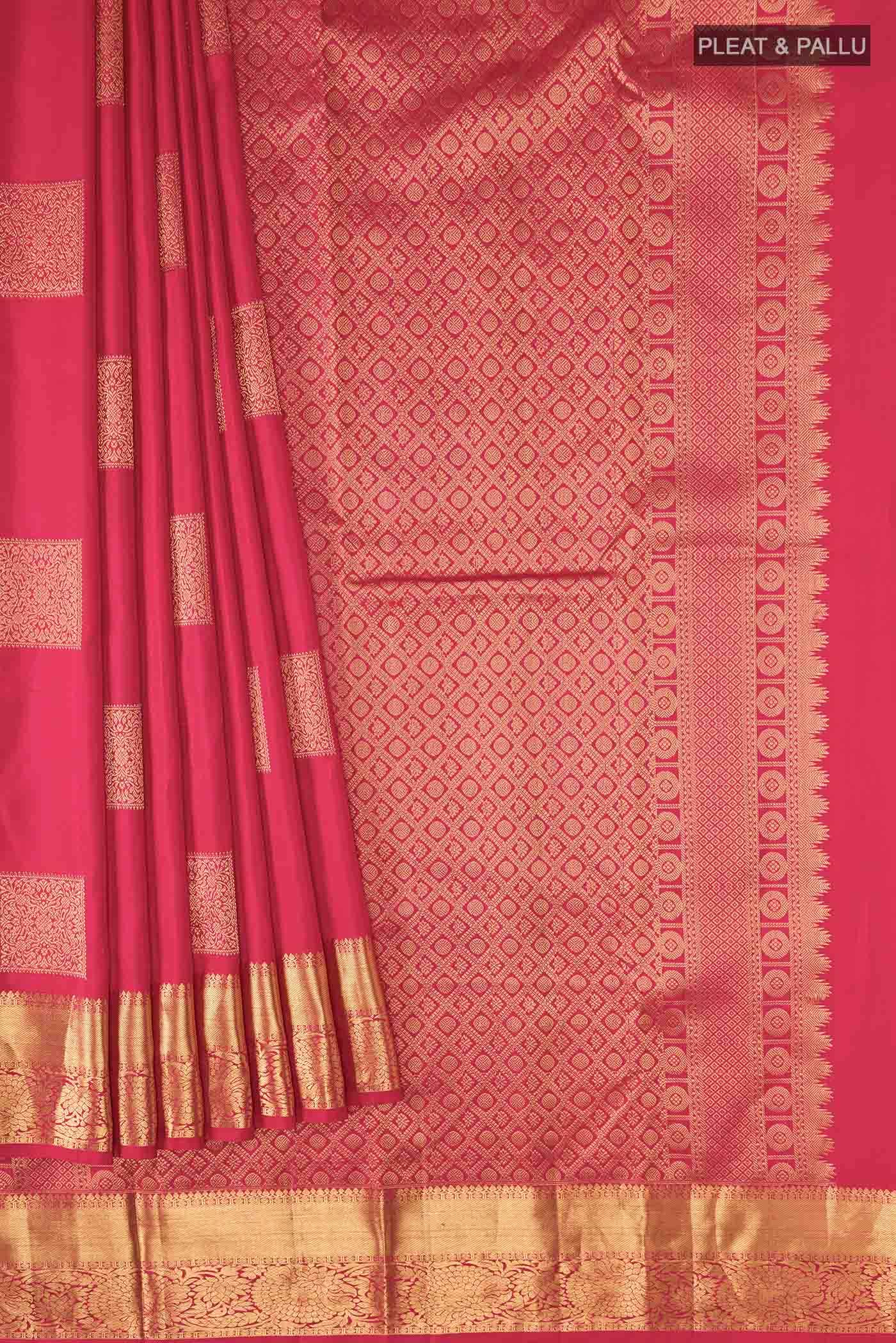 Red Kanchipuram Silk Saree