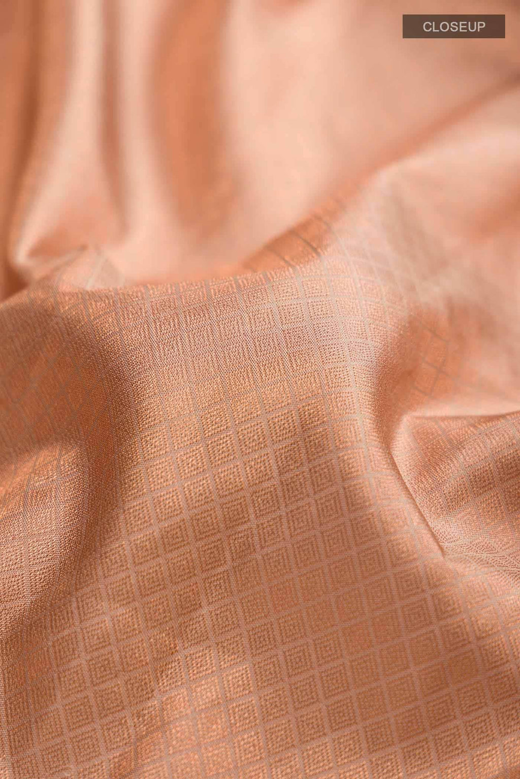 Beige Kanchipuram Silk Saree