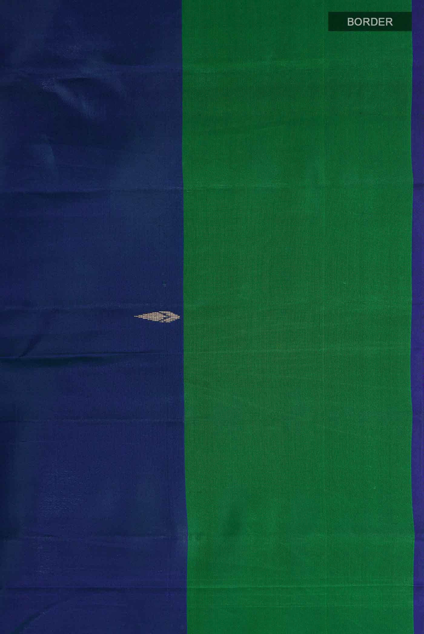 Blue Kanchipuram Silk Saree