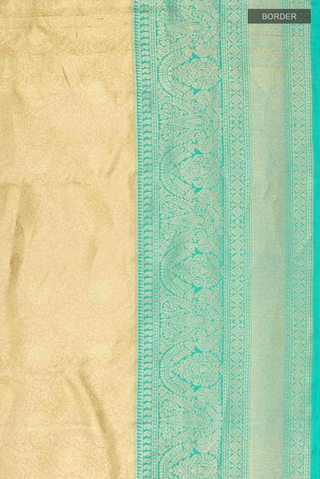Golden Kanchipuram Tissue Silk Saree
