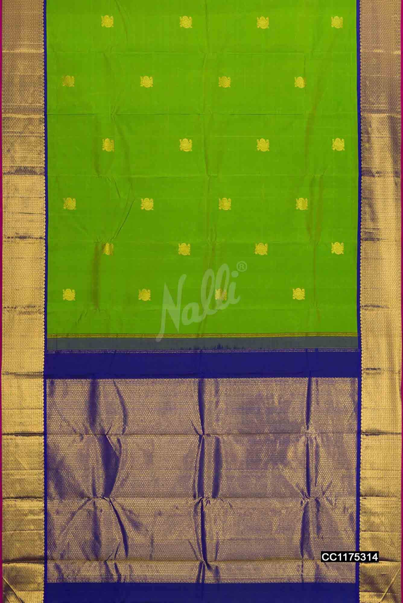 Green Kanchipuram Silk Saree