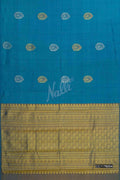 Blue Kanchipuram Silk Saree