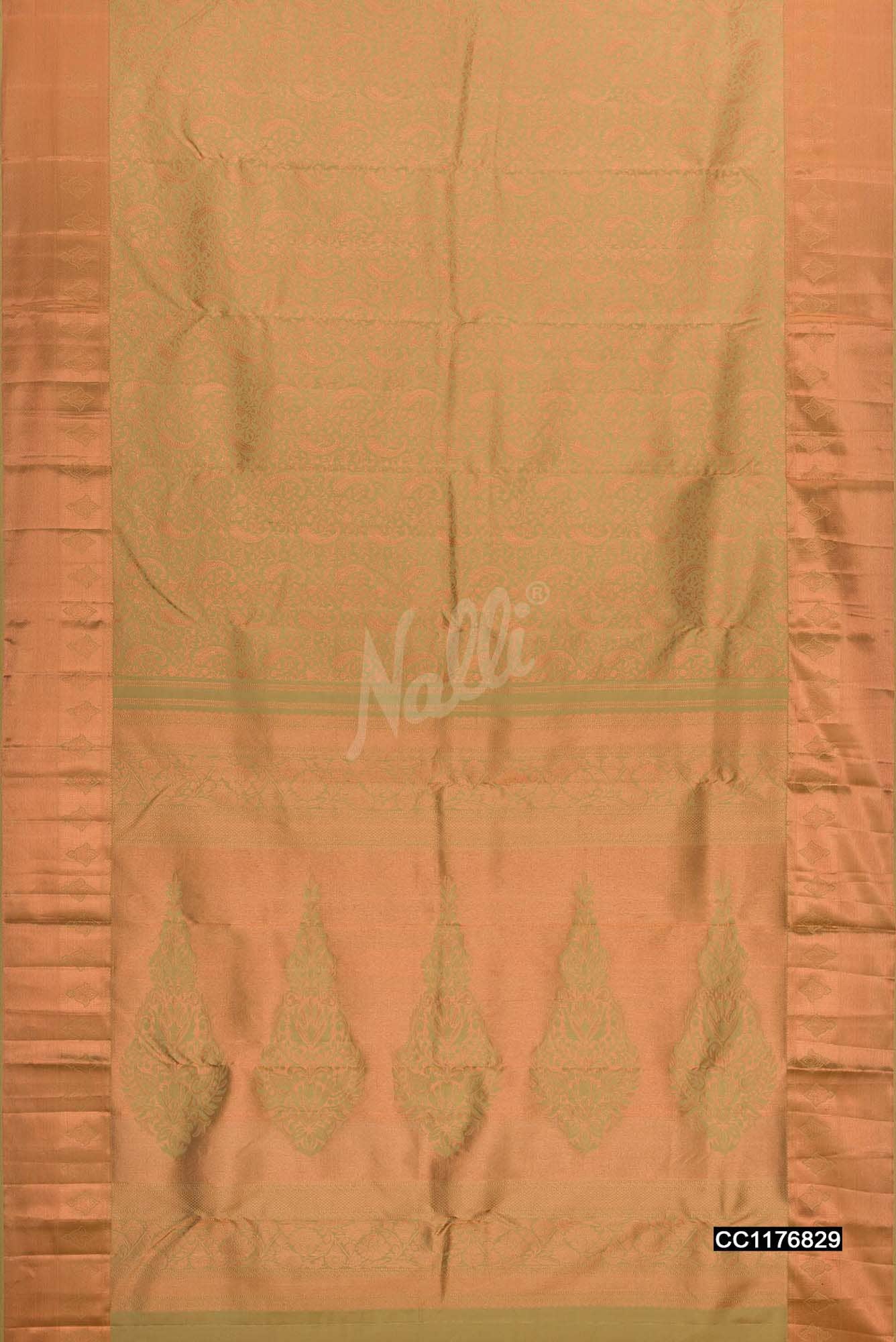 Green Kanchipuram Silk Saree
