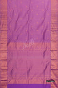 Lavender Kanchipuram Silk Saree
