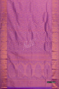 Lavender Kanchipuram Silk Saree