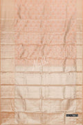 Peach Kanchipuram Silk Saree
