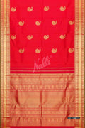 Red Kanchipuram Silk Saree