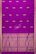 Violet Kanchipuram Silk Saree