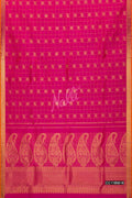 Pink Kanchipuram Silk Saree
