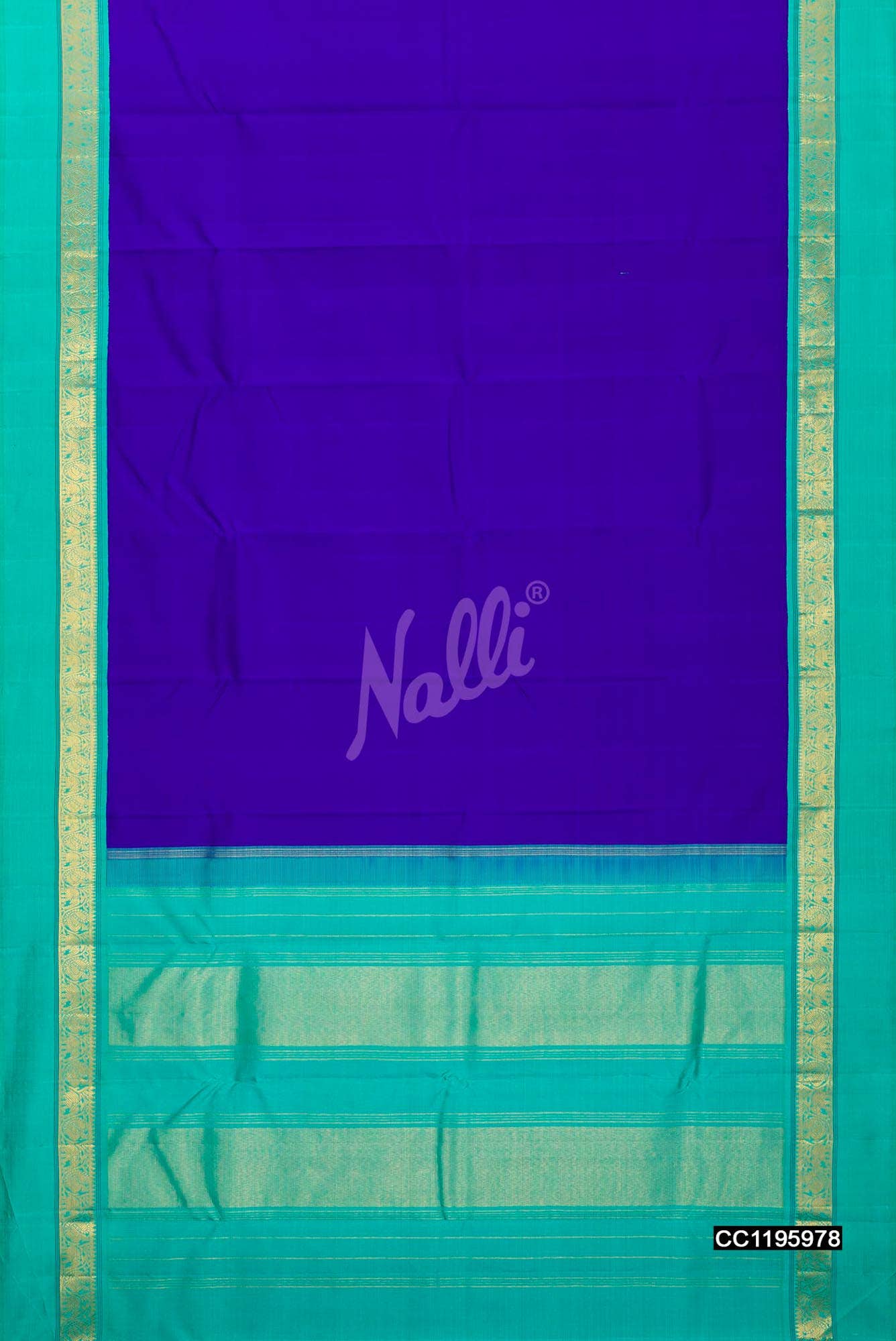 Royal Blue Kanchipuram Silk Saree
