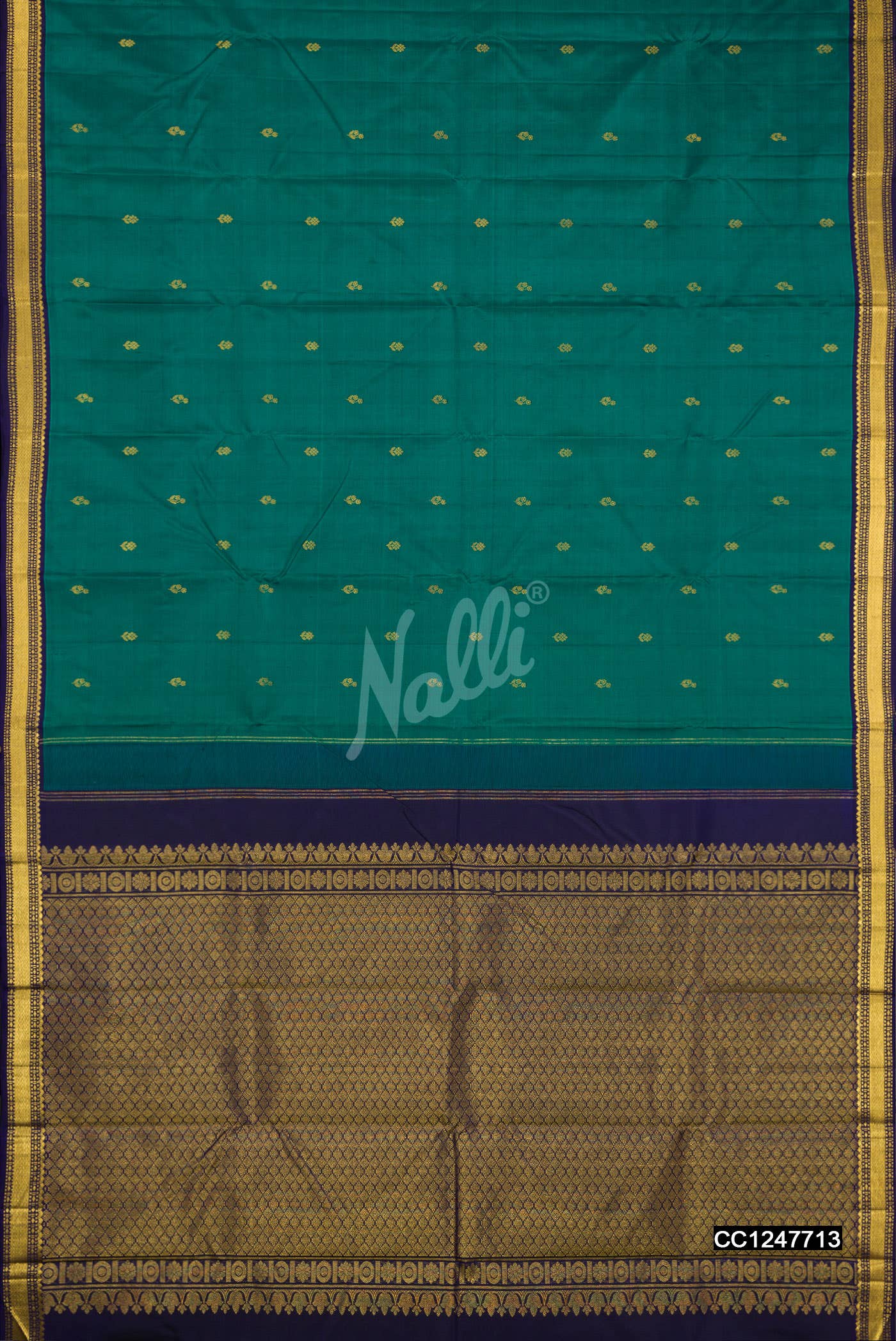 Green Kanchipuram Silk Saree