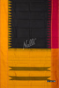 Black Kanchipuram Silk Saree