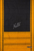 Black Kanchipuram Silk Saree