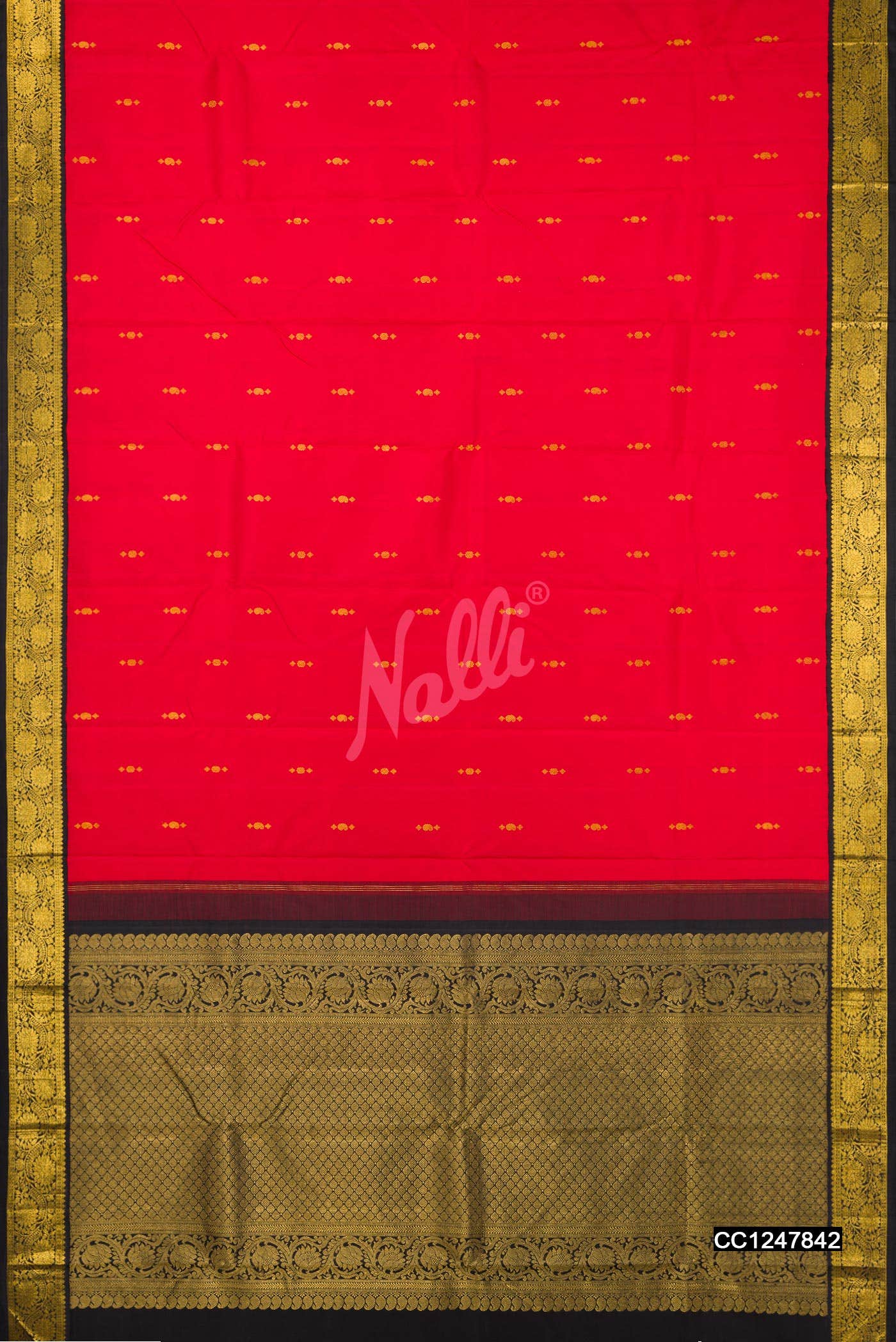 Red Kanchipuram Silk Saree