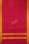 Maroon Kanchipuram Silk Saree