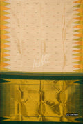Cream Kanchipuram Silk Saree