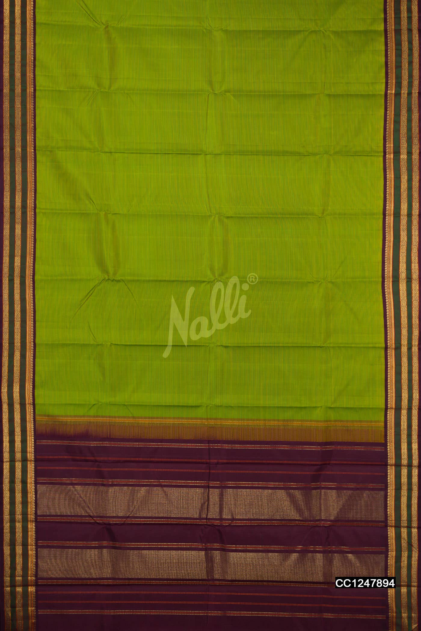 Green Kanchipuram Silk Saree