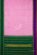 Pink Kanchipuram Silk Saree