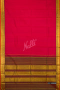 Red Kanchipuram Silk Saree