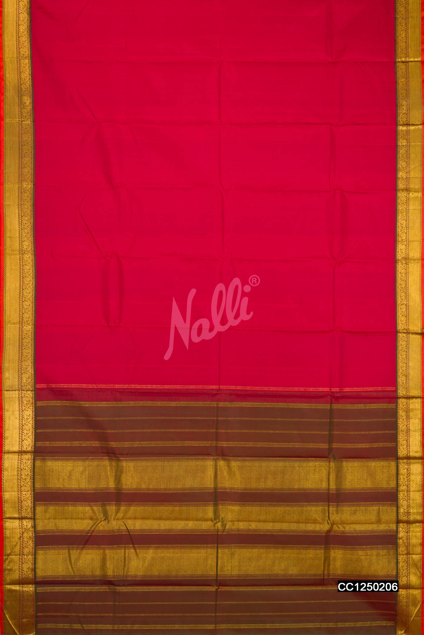 Red Kanchipuram Silk Saree