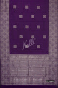 Violet Kanchipuram Silk Saree